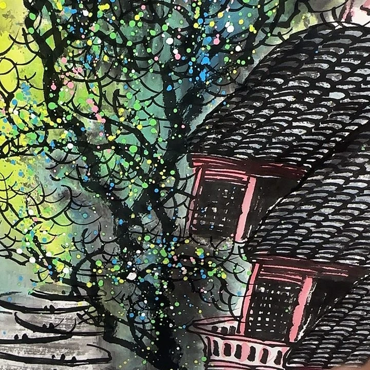 国画牛肉酱面膜祛痘去黑头