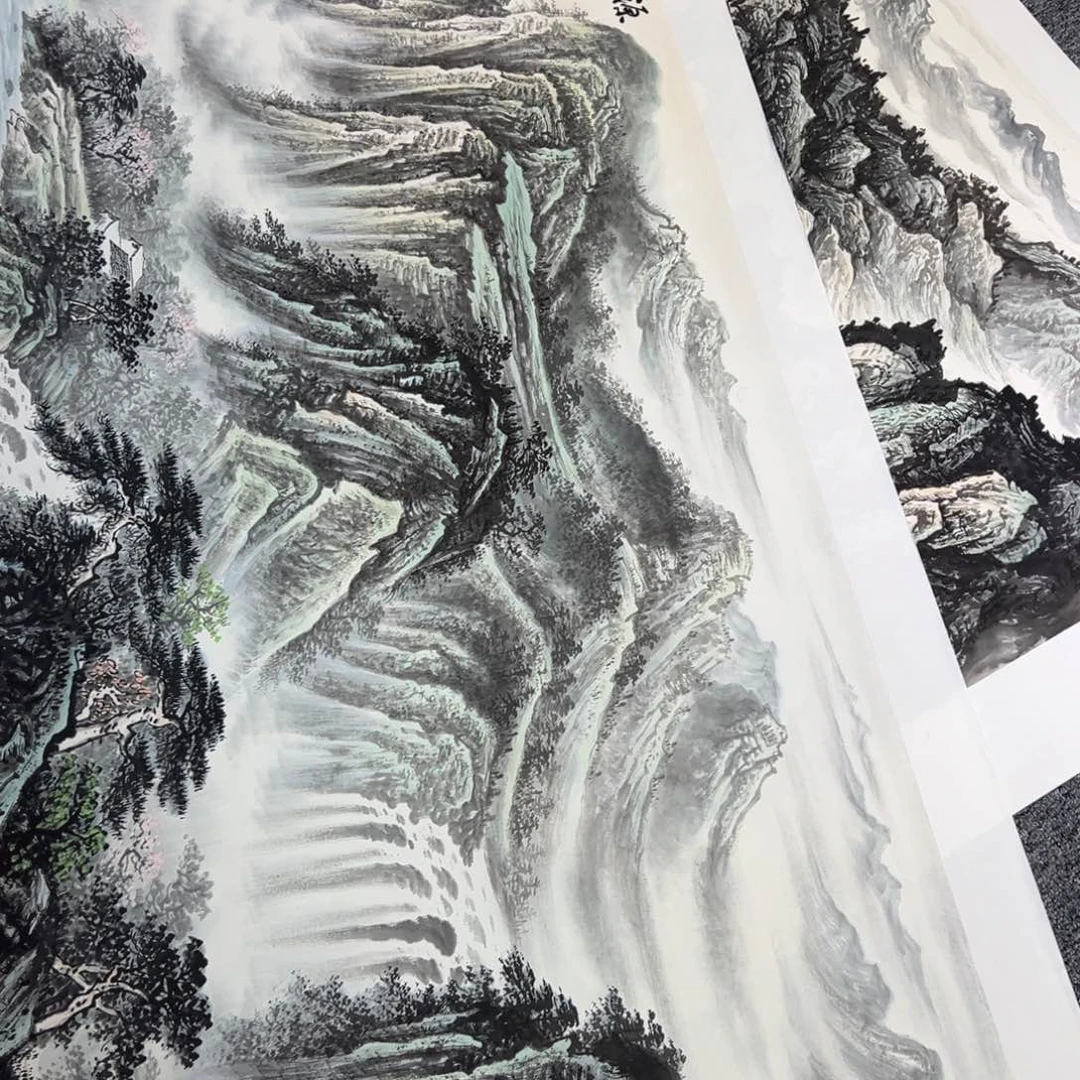 陳***金手绘作品今天这样卖赚钱吗