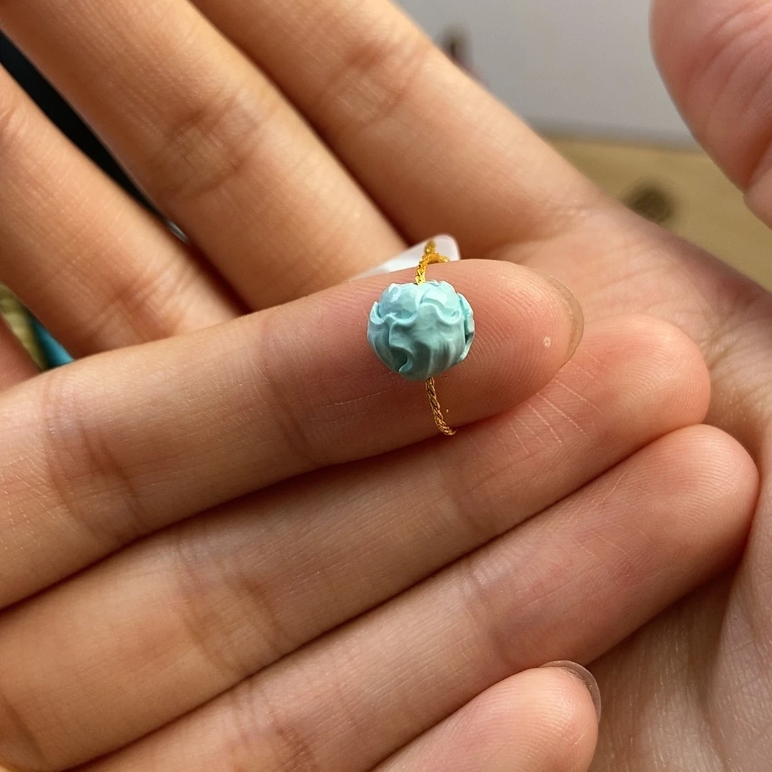 未镶嵌绿松石珠宝奇石