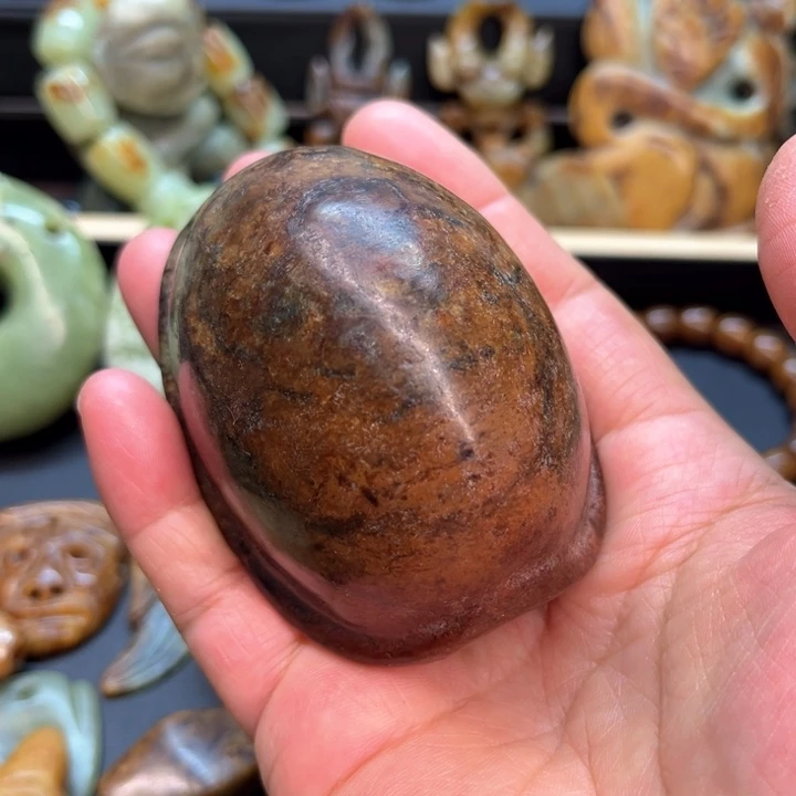 岫岩河磨玉（透闪石质玉）未镶嵌挂件