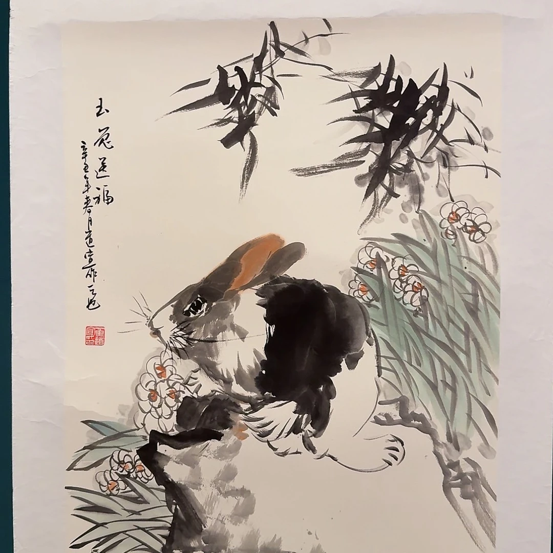 国画董老师作品画作