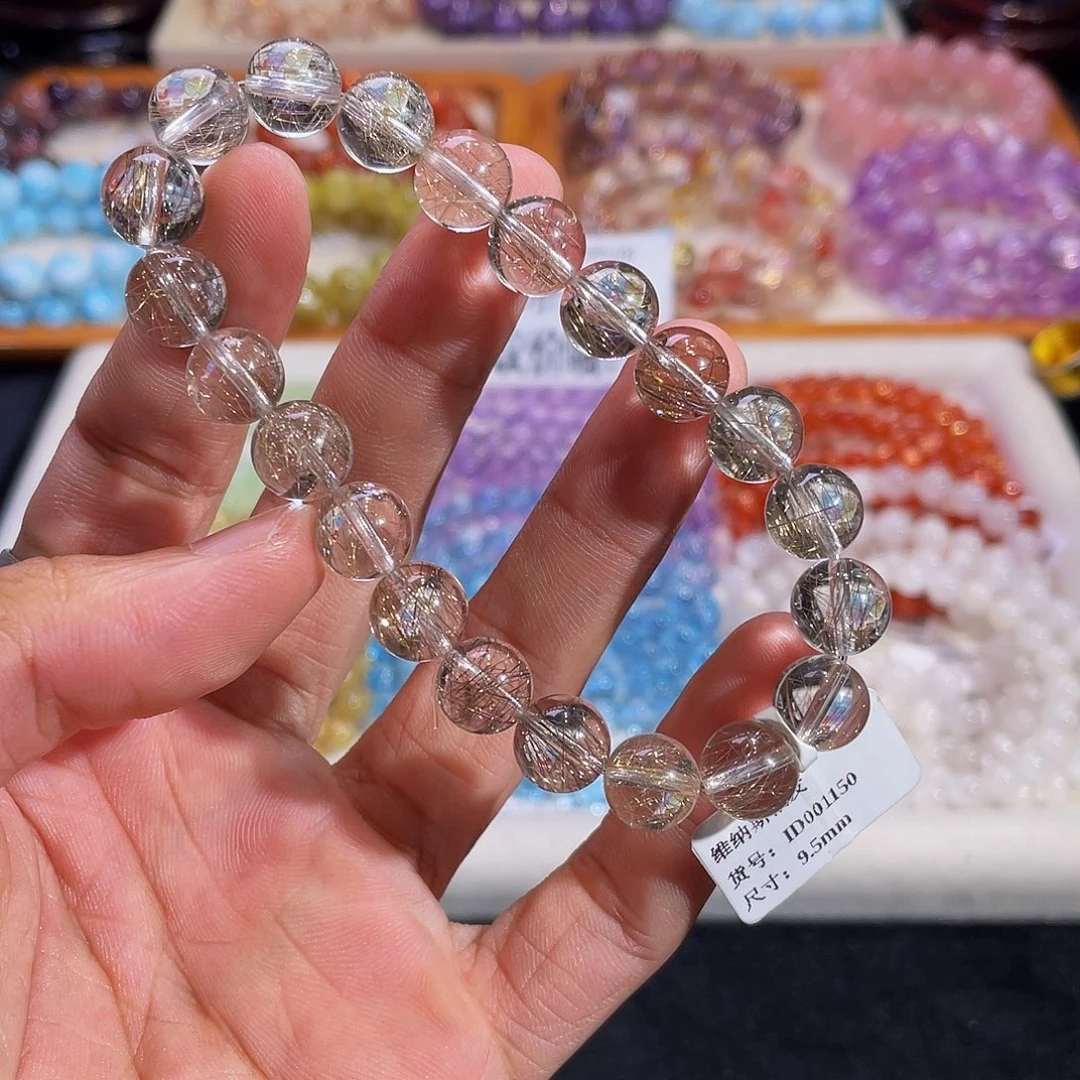 手链水晶未镶嵌维纳斯银发9.5mm