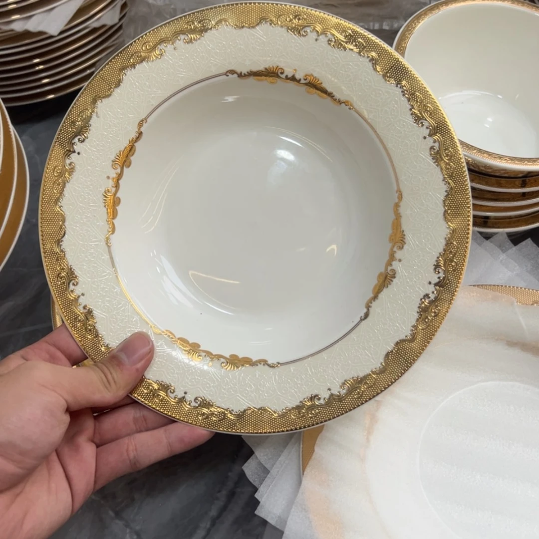 【闪购商品】瓷片8.5寸草帽盘两个一单福利价