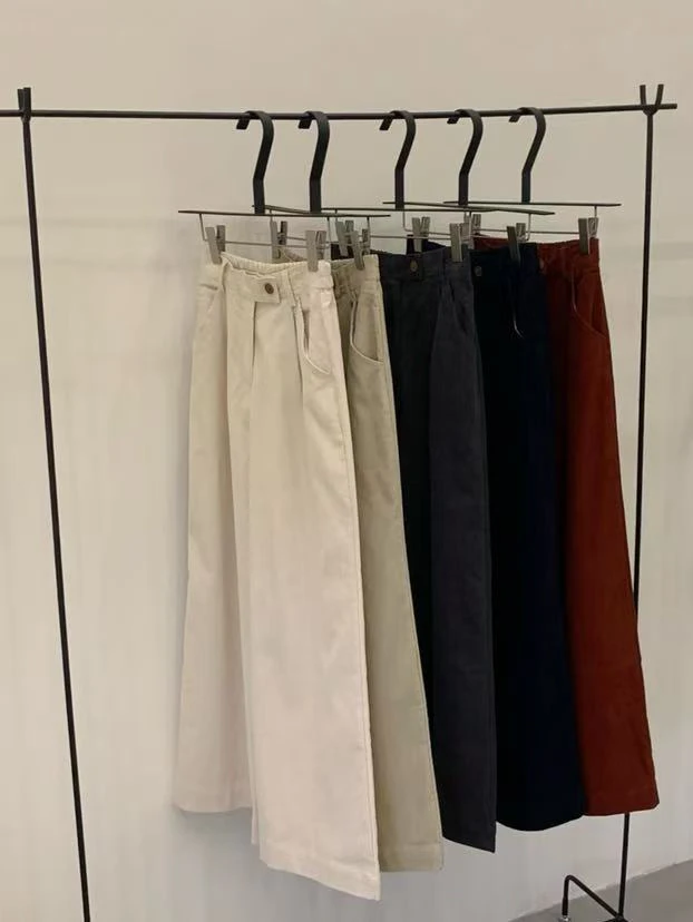 lovely@S7970 韩系高腰直筒裤 12-20