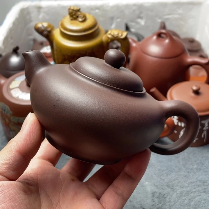 茶壶紫砂紫砂微瑕