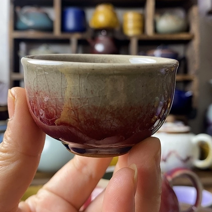 中国神后钧瓷茶具