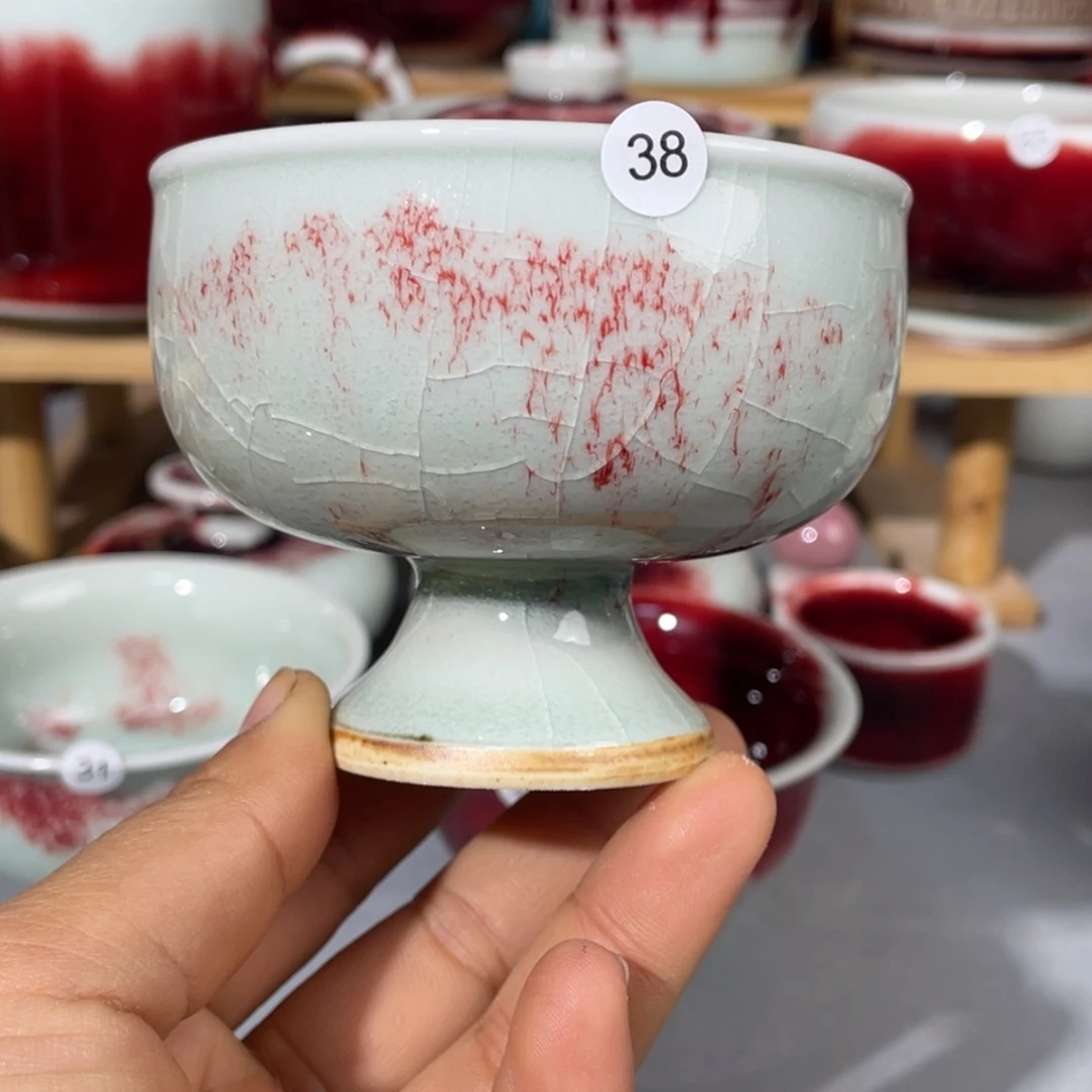 瓷片纯手工制作……微微瑕