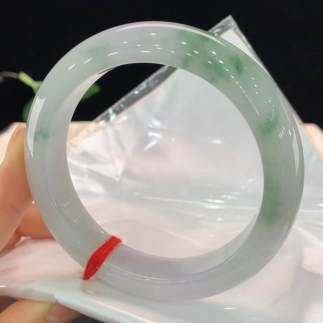 翡翠未镶嵌手镯0044