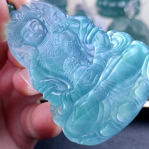 【闪购商品】翡翠颈饰未镶嵌天然翡翠