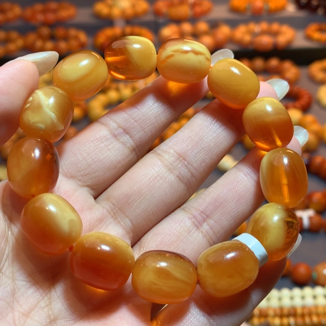 【闪购商品】手串蜜蜡未镶嵌蜜蜡手串