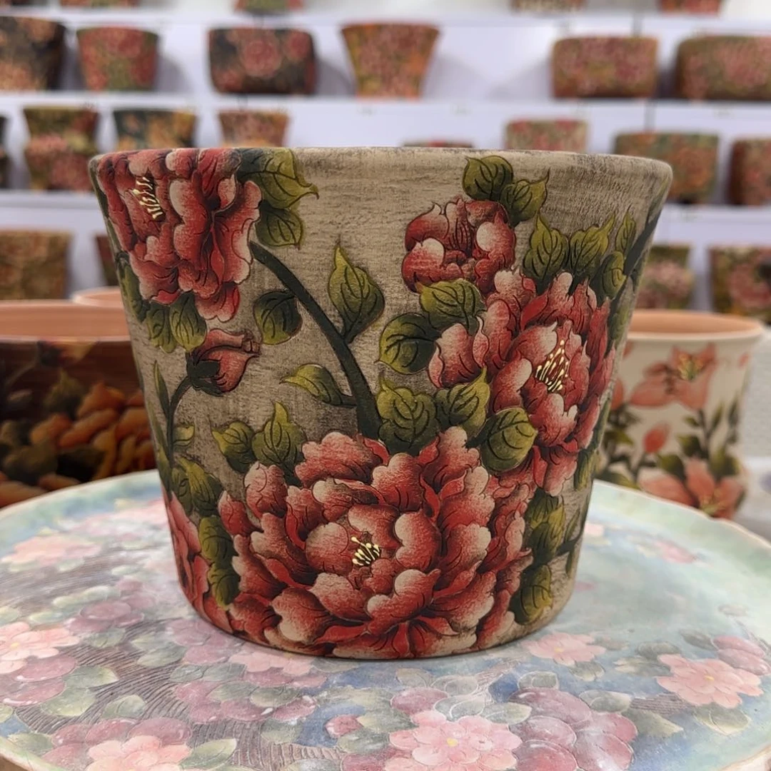 红陶卡*西精品多肉花盆精品多肉花盆