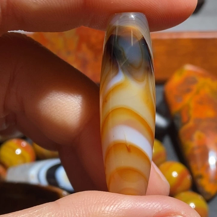 玛瑙/玉髓未镶嵌颈饰