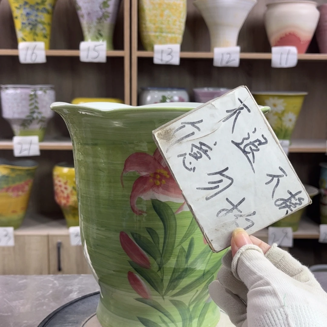 景德镇陶瓷花盆花盆