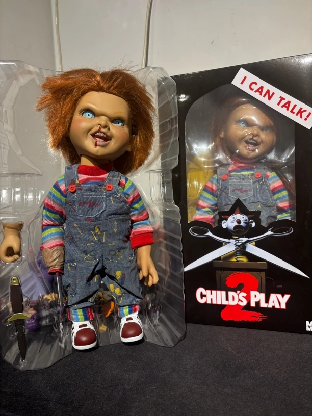 Mezco 15寸发声人偶鬼娃恰奇 全新未拆