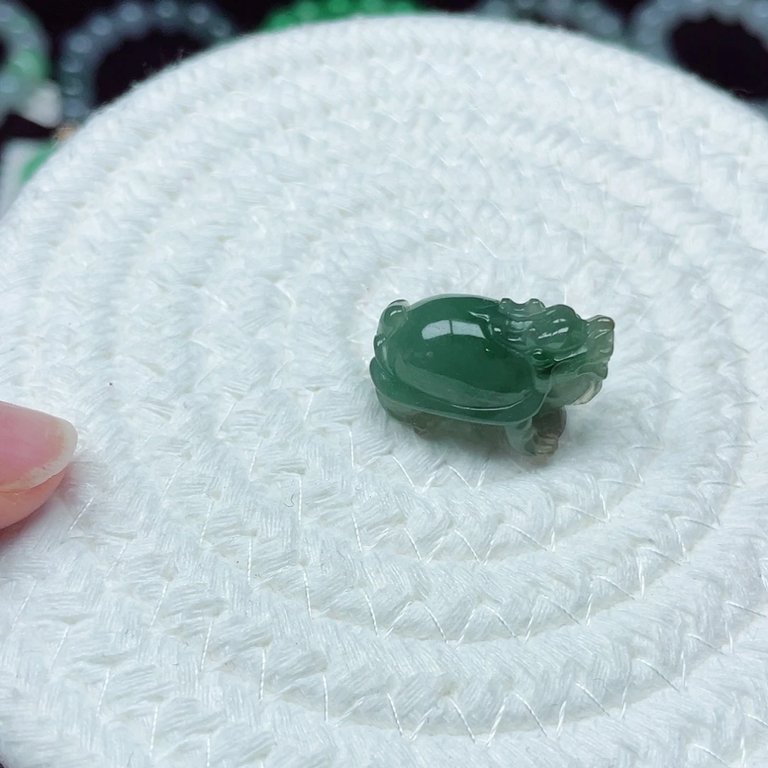 翡翠未镶嵌手链天然缅甸翡翠A货卡
