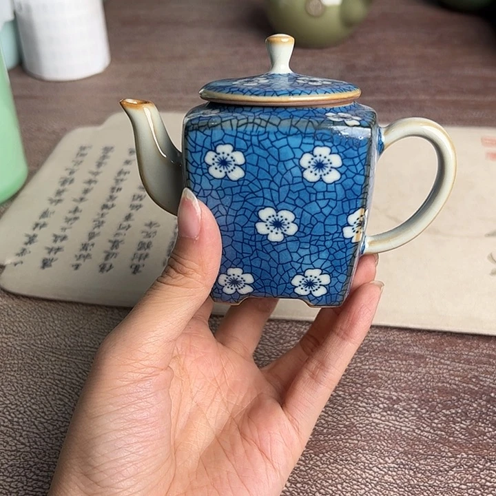 龙泉云间青瓷小米茶器