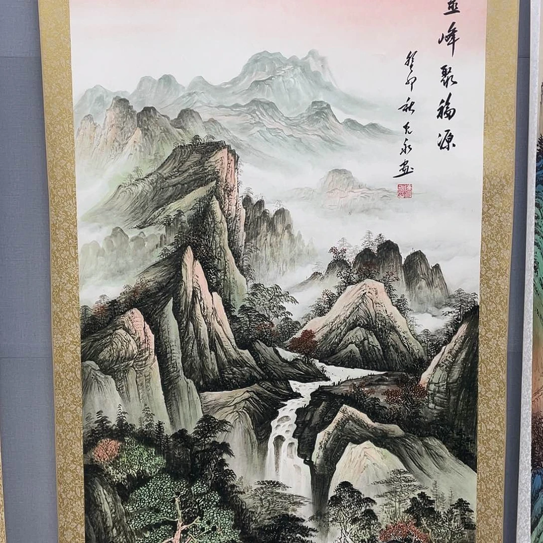 国画老师手笔手绘作品y