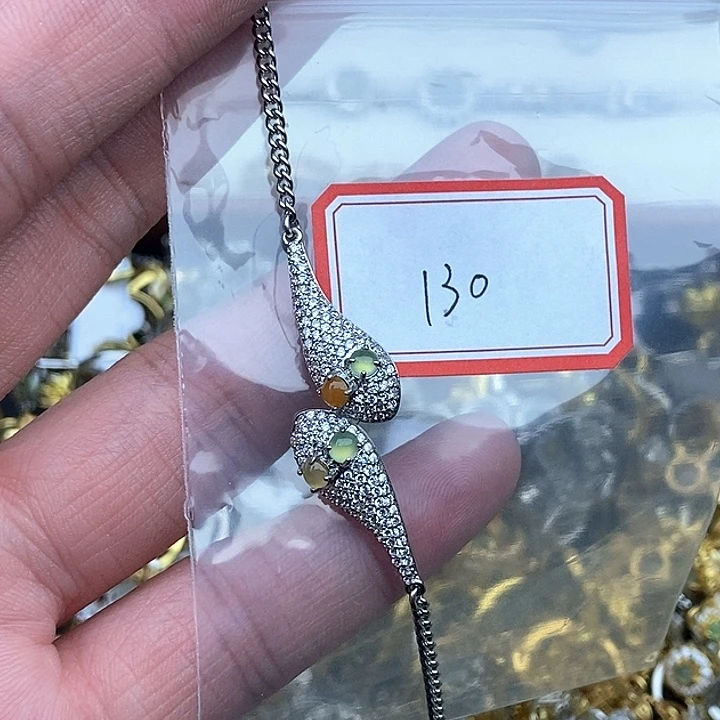 翡翠未镶嵌戒指130