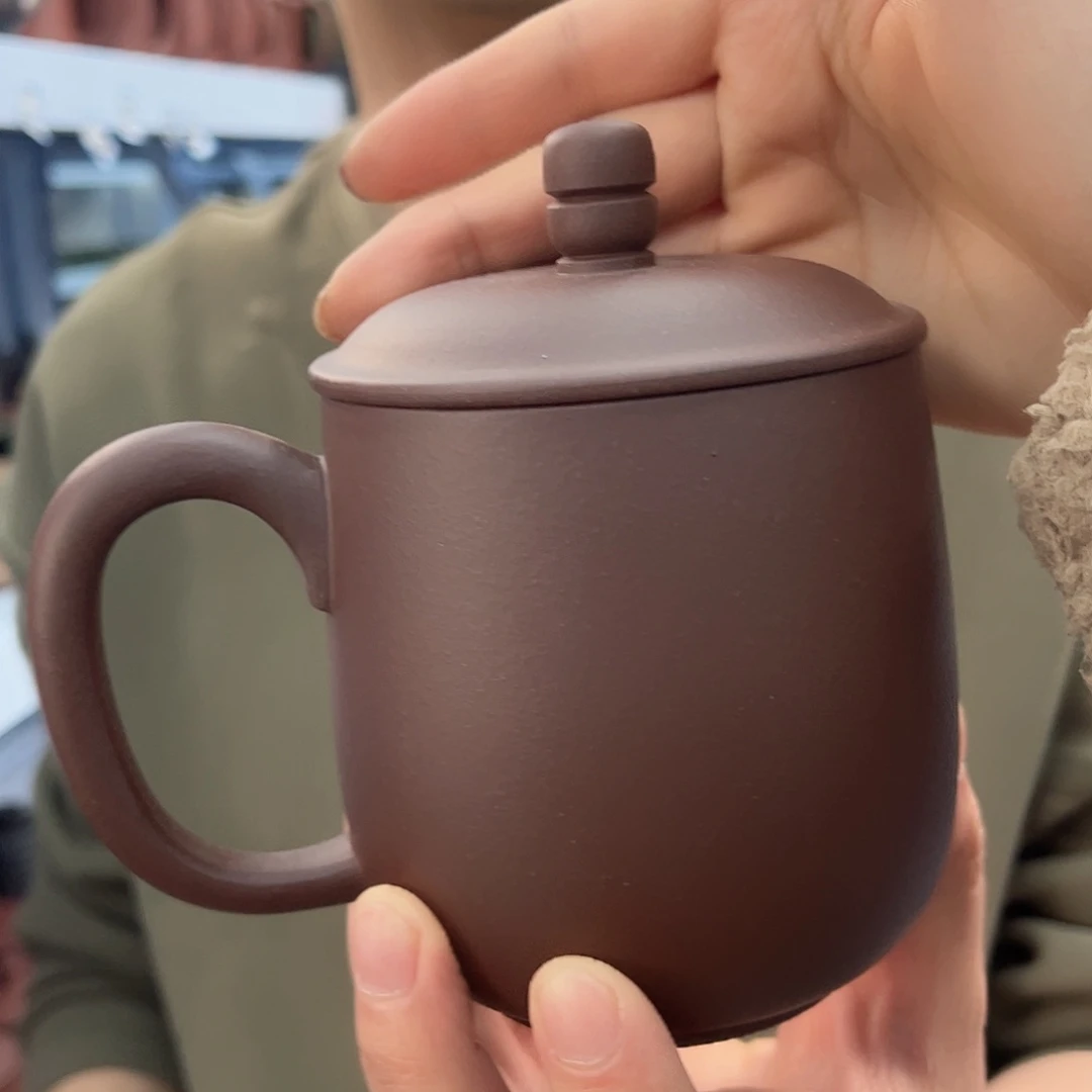 紫砂茶杯原矿紫砂