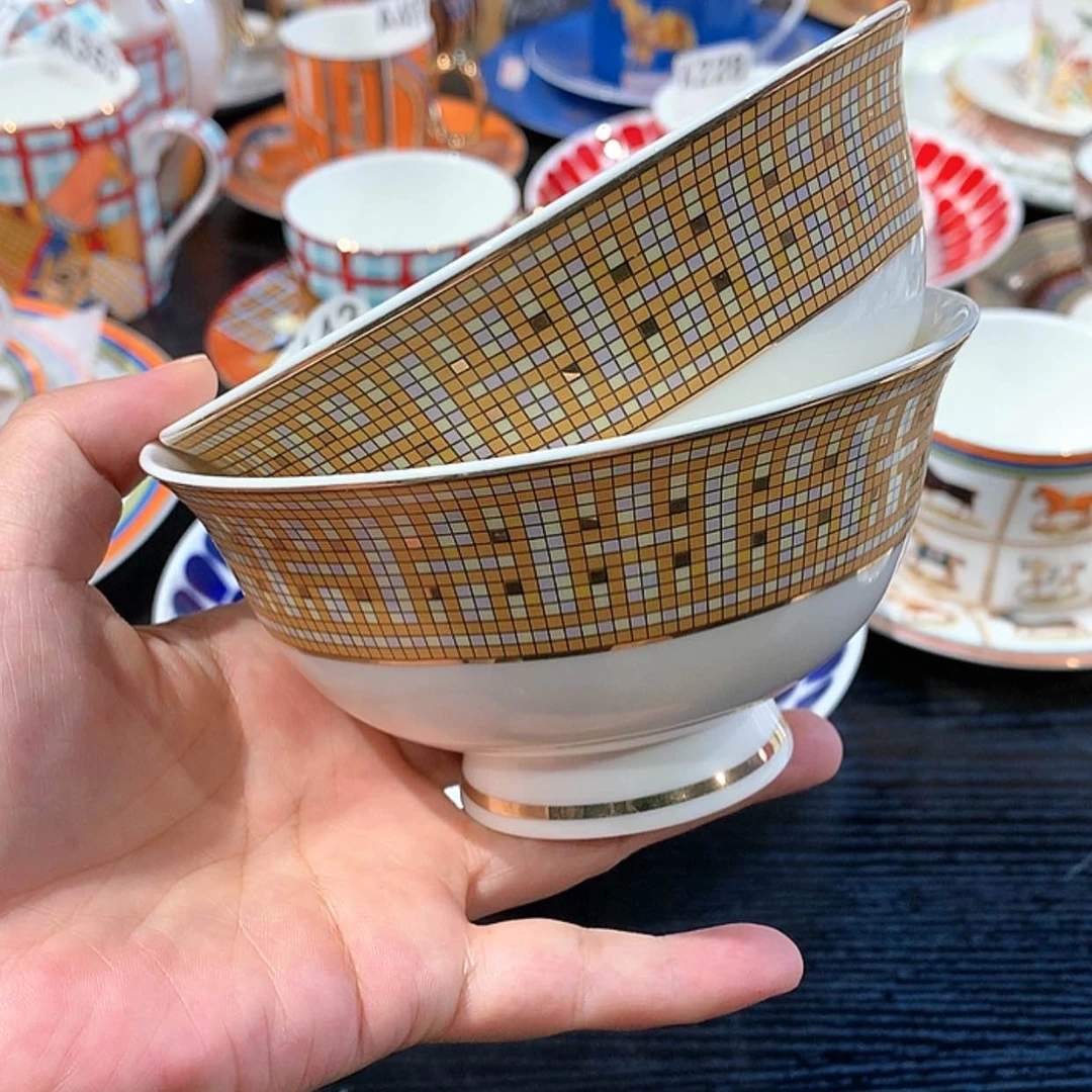 【闪购商品】瓷片两个碗