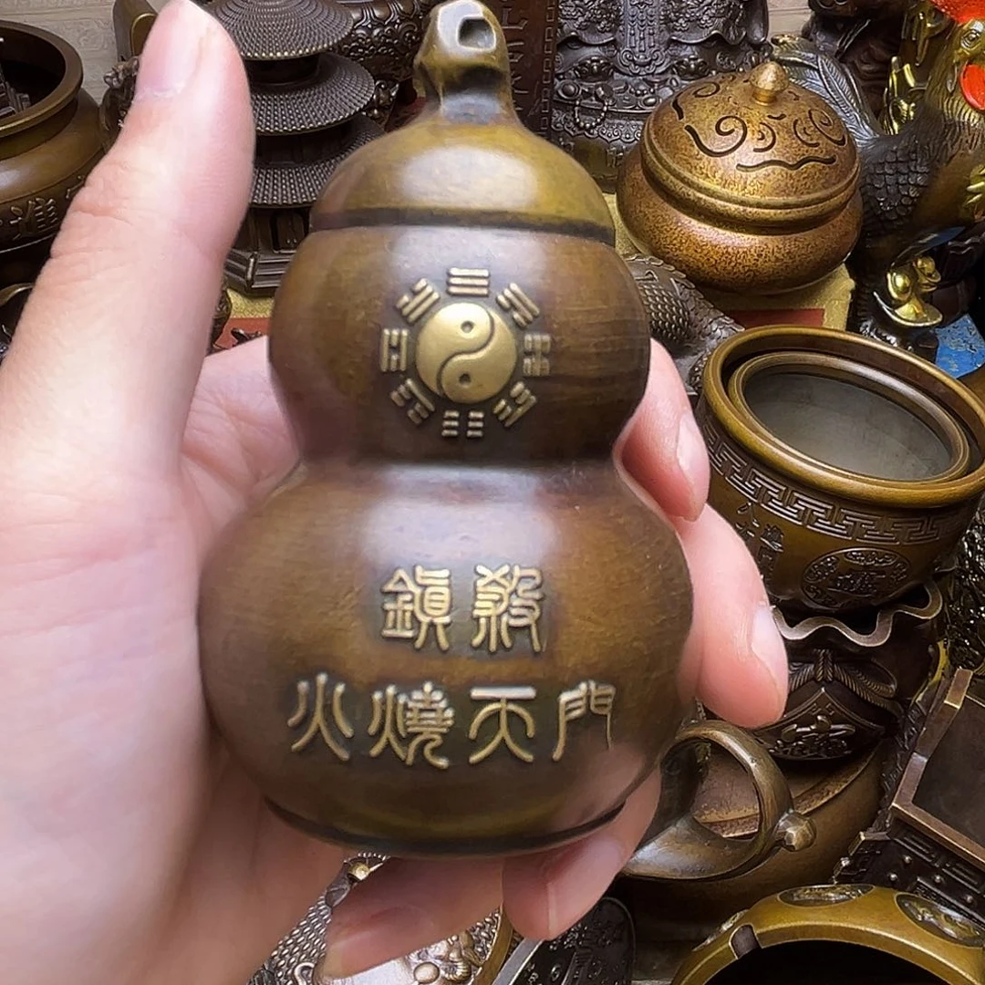 铜器摆件老王直播间