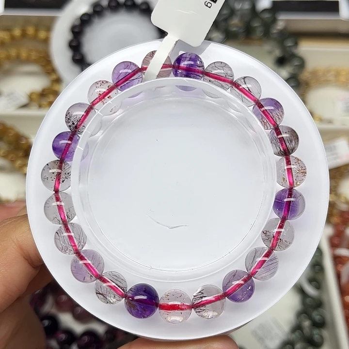 水晶手链未镶嵌超七手链