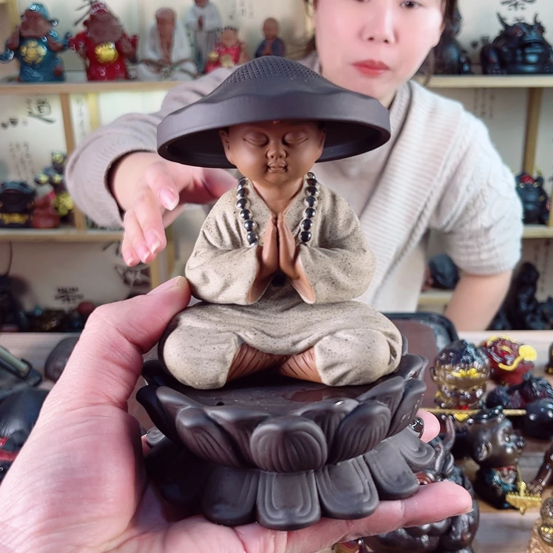 紫砂茶宠紫陶树脂茶宠摆件