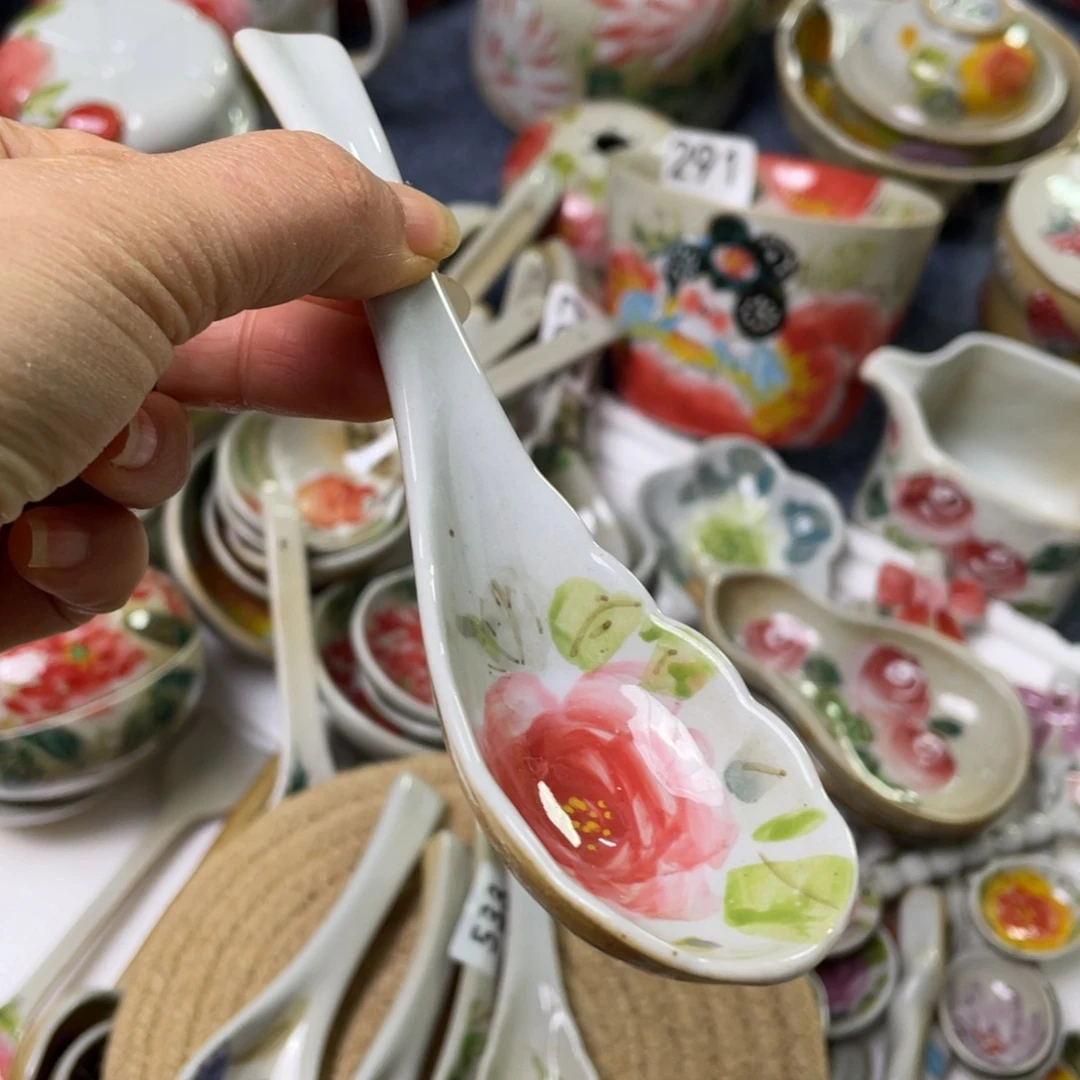 吃饭勺景德镇高温陶瓷8888