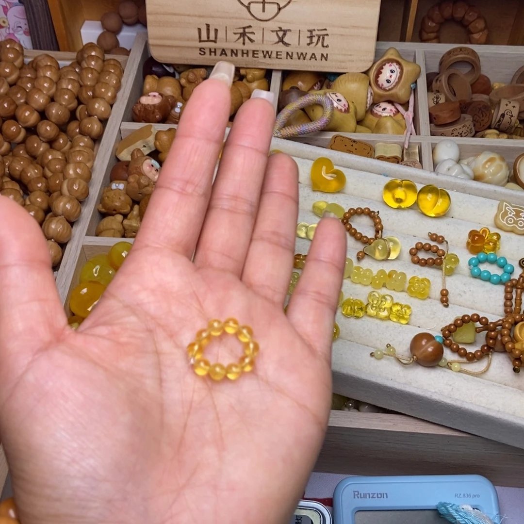 手串猴头核桃透蜜卡