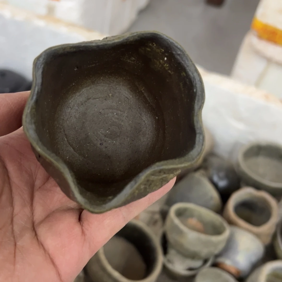 贵台龙窑柴烧茶壶204一**狗