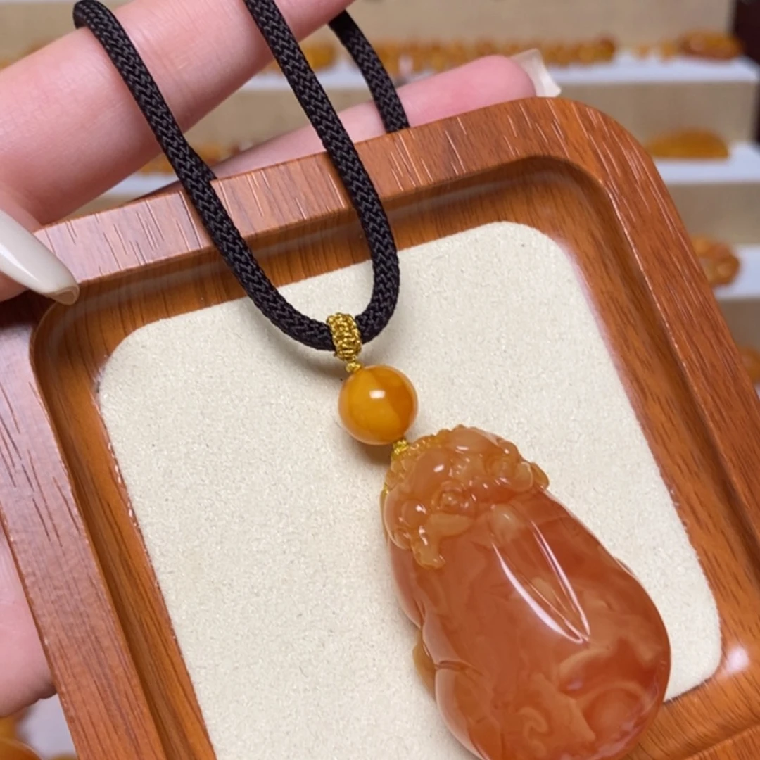 【闪购商品】未镶嵌颈饰蜜蜡项链