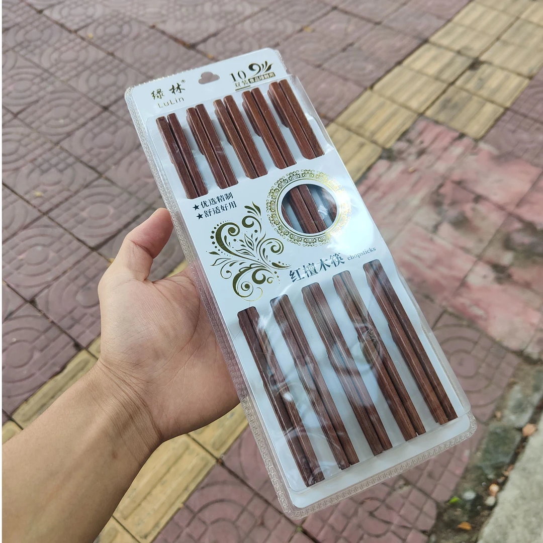 实木筷子十双装【微瑕】