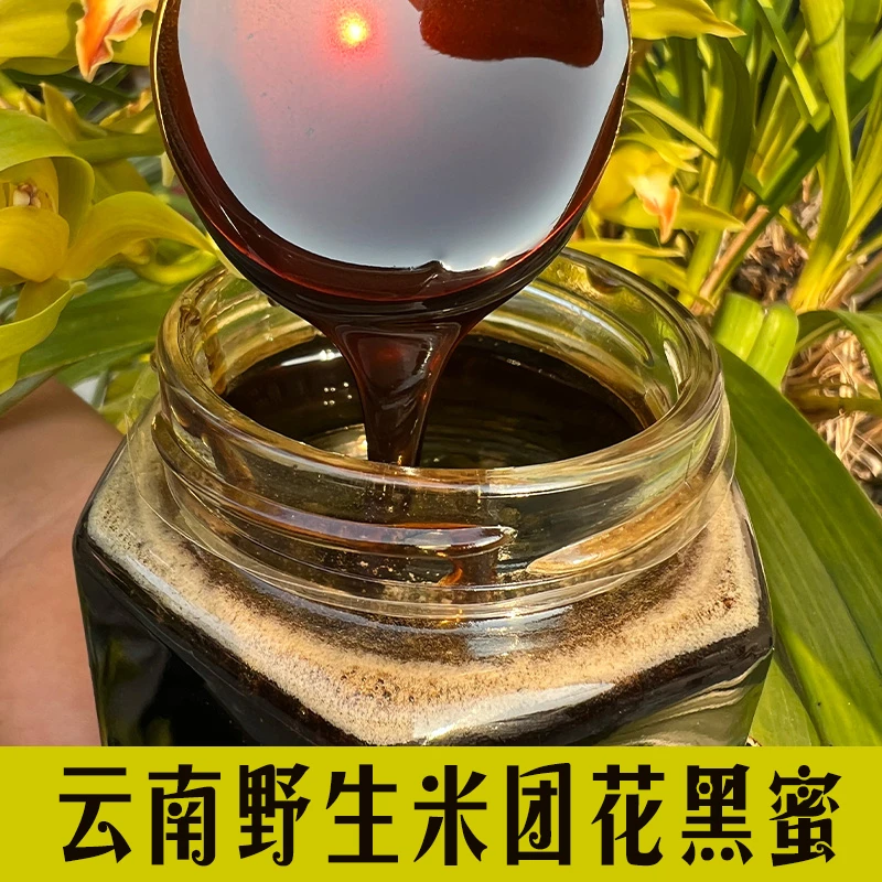 云南高海拔野生米团花 黑蜜 珍惜蜜源 健康之选 高山黑蜜 包邮