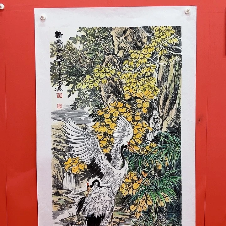 国画孟宪岱老师四尺整张国画