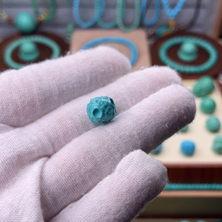 精品雕刻珠卡10mm