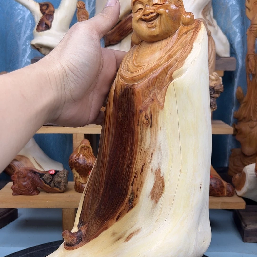 柏木崖柏木摆件手把件