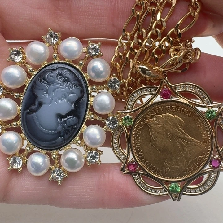 淡水珍珠颈饰未镶嵌