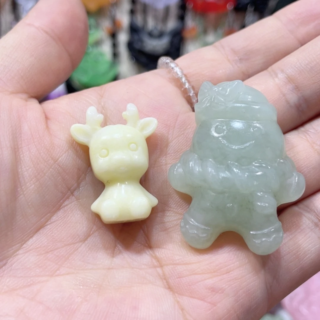 【闪购商品】未镶嵌岫玉颈饰3吊坠