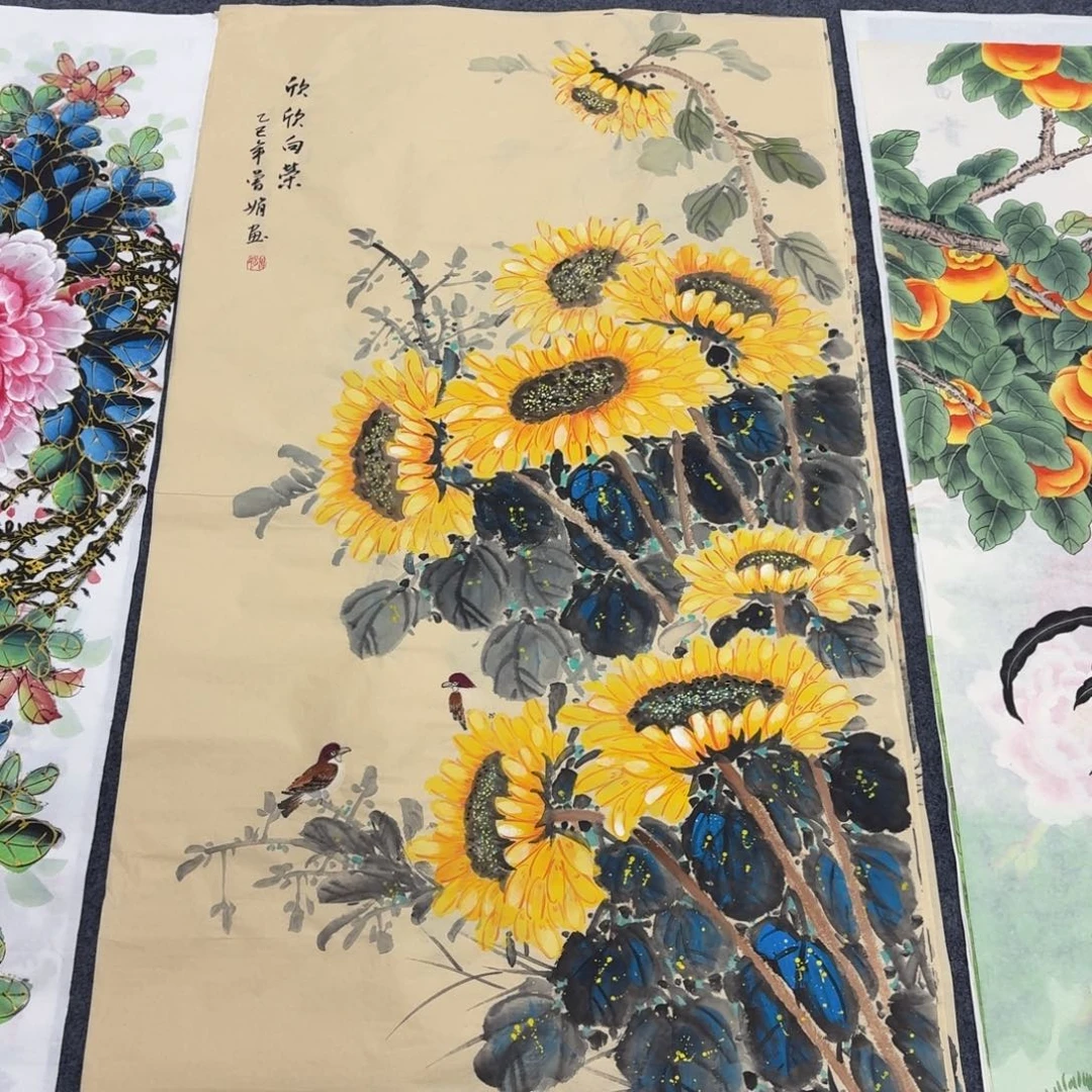 国画140×70画画画画