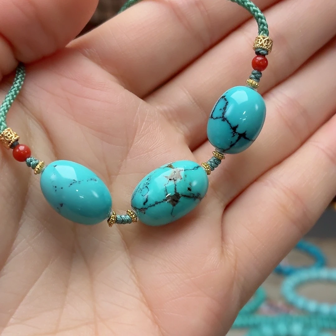 未镶嵌绿松石珠宝奇石