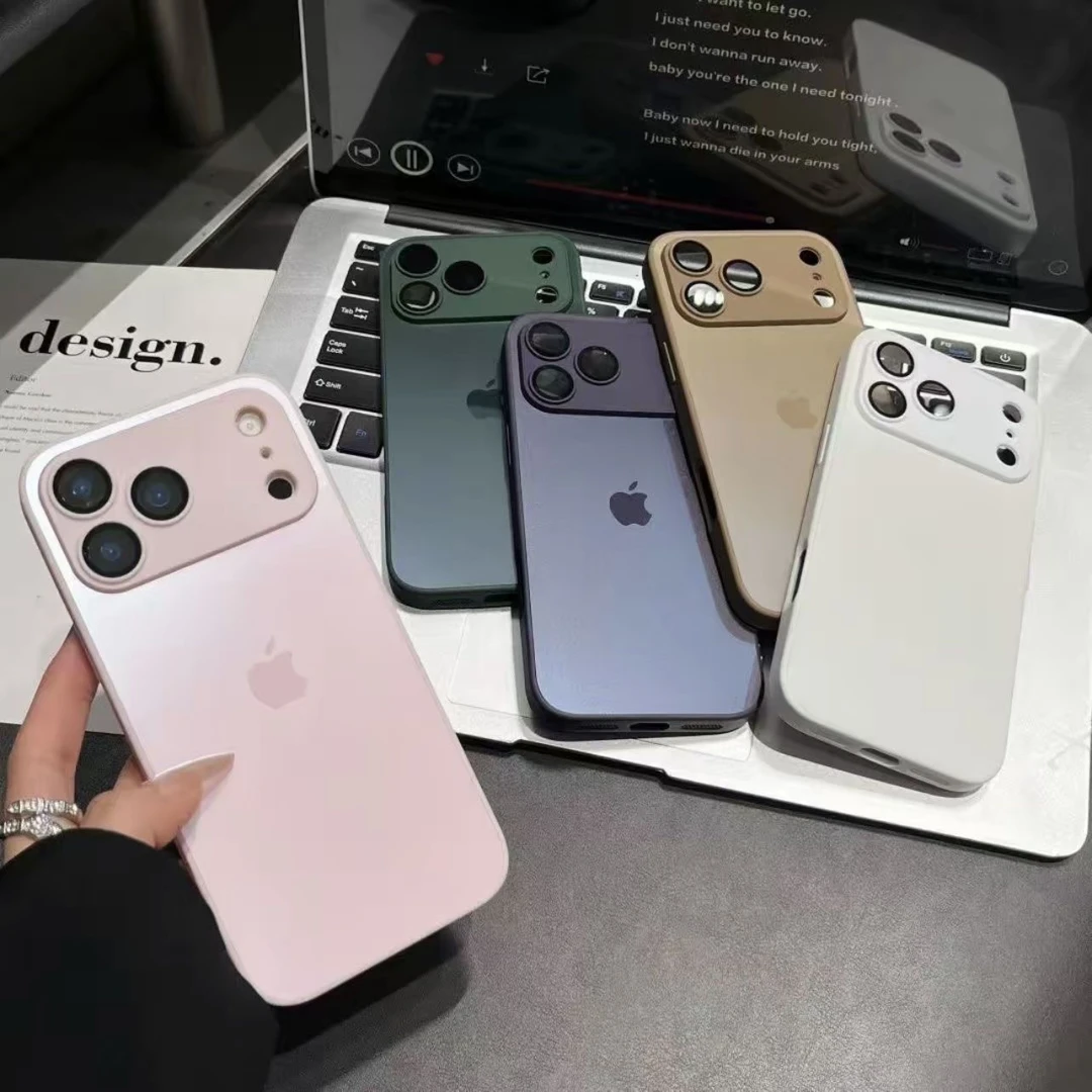 适用苹果17promax手机壳iPhone17新款超薄磨砂16pro镜头全包防摔