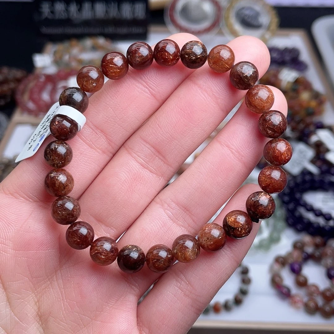 未镶嵌水晶手串天然