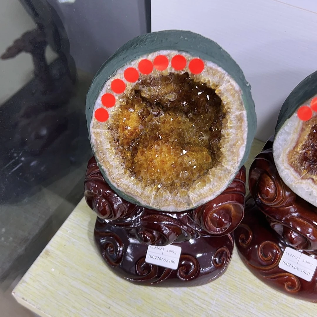 黄晶大型摆件（非配饰）未镶嵌