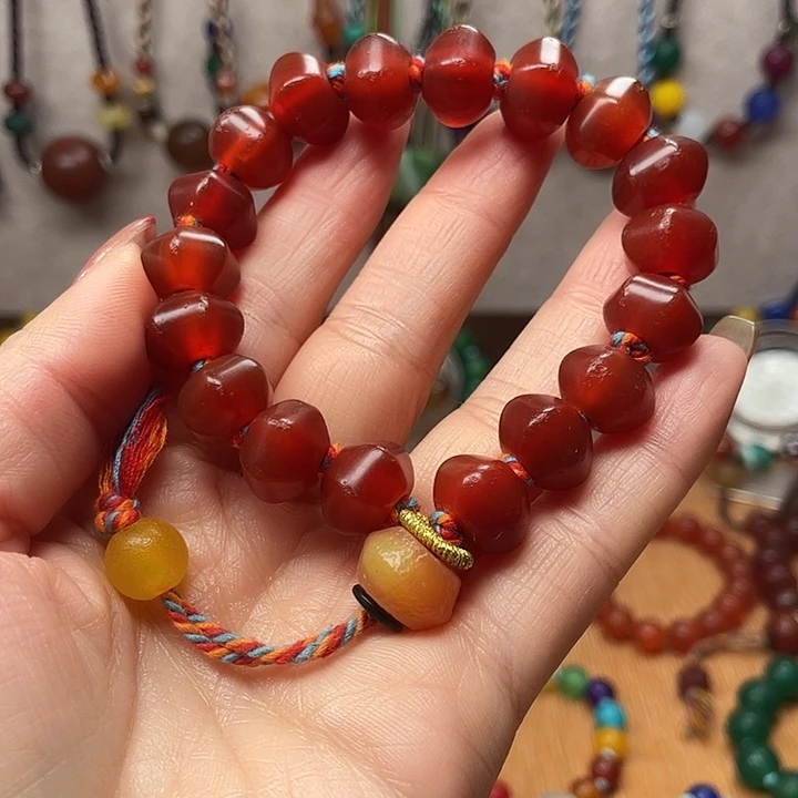 玛瑙/玉髓未镶嵌手链