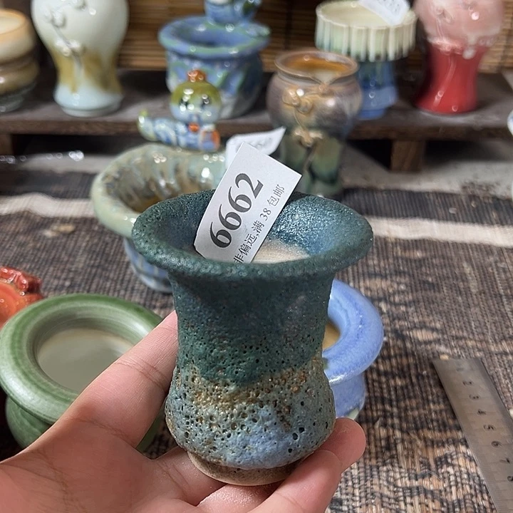 口5 手工花盆满30包邮