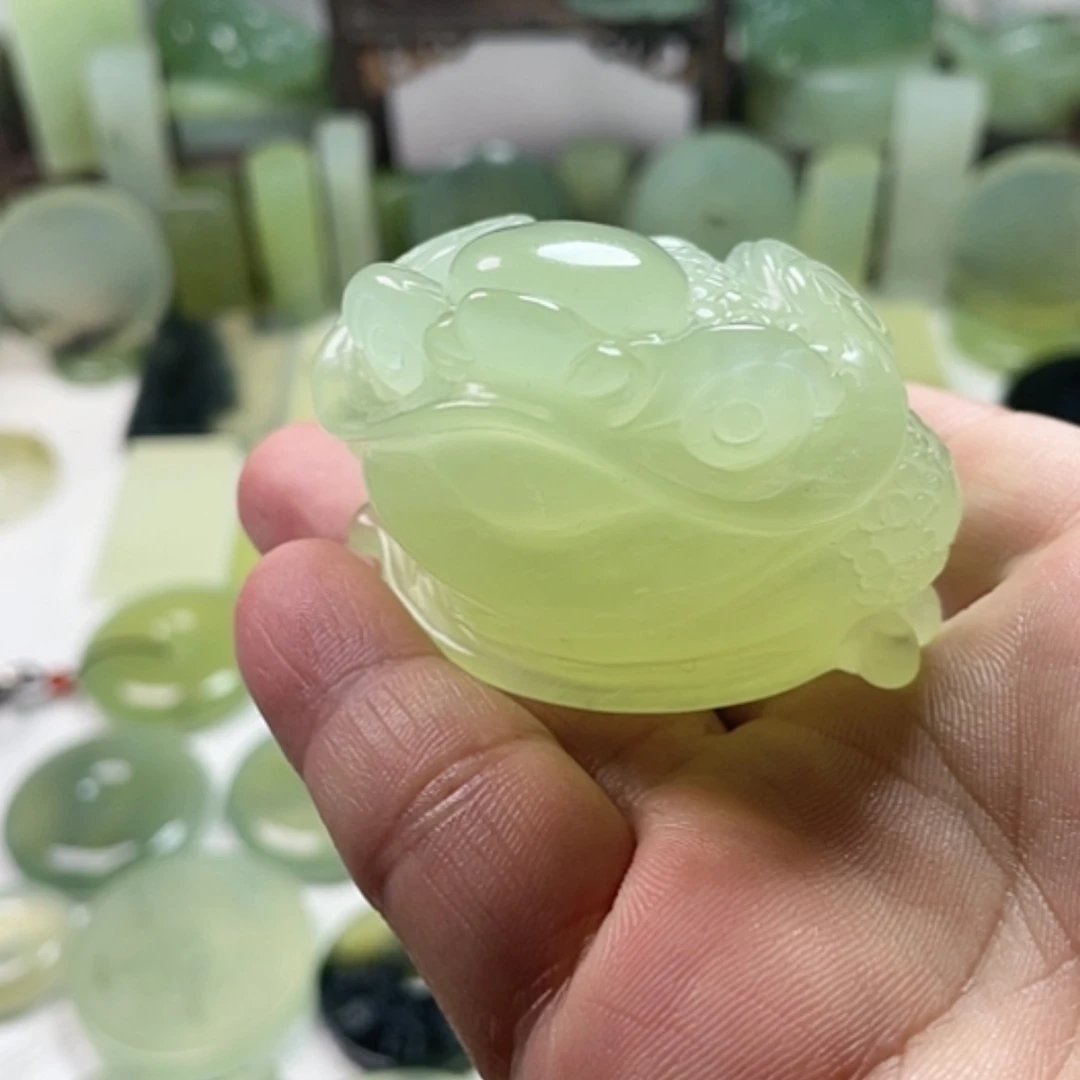 【闪购商品】未镶嵌岫玉手把件