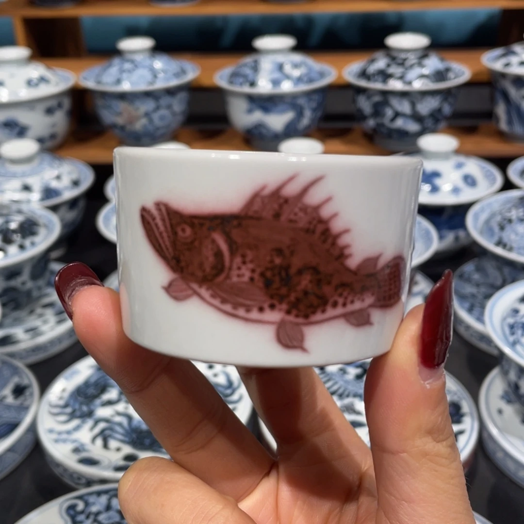 景德镇陶瓷手工手绘