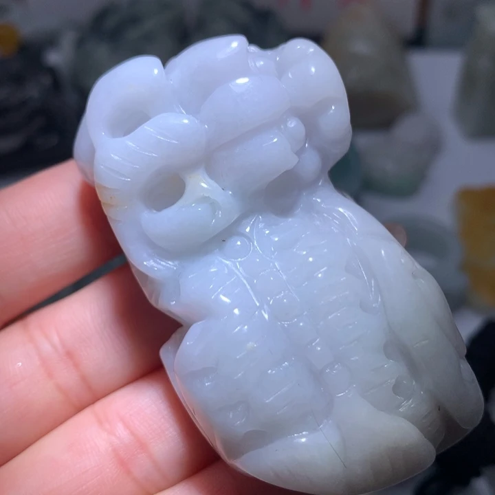 翡翠未镶嵌颈饰保真天然A货翡翠