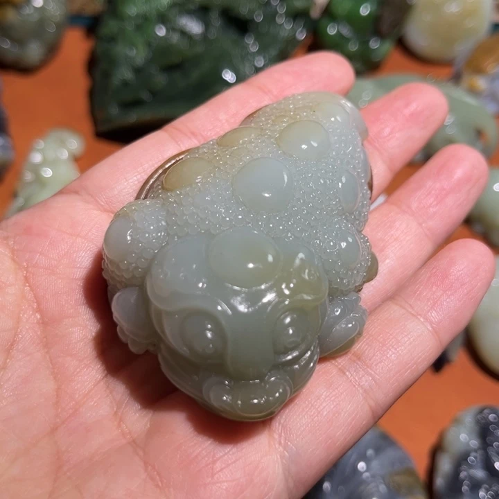 和田玉把件未镶嵌