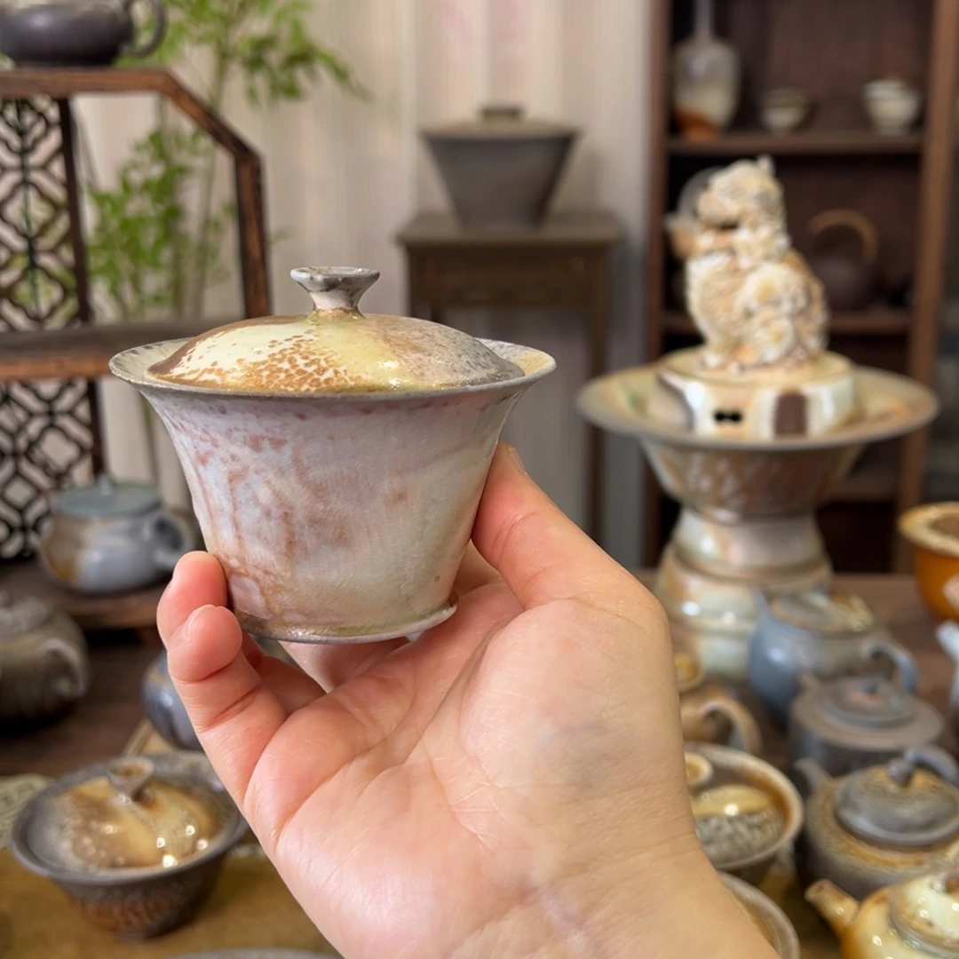 33中白精品马蹄盖碗